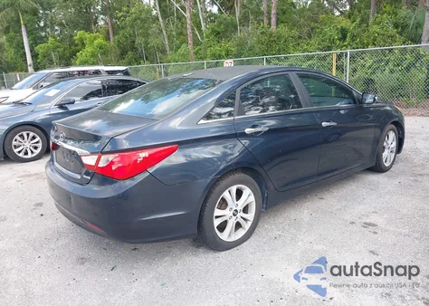 2011 Hyundai Sonata Limited z USA, uszkodzony, nr VIN 5NPEC4AC0BH063053